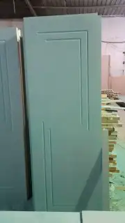 Iron Wood Doors باب خشب wpc 34