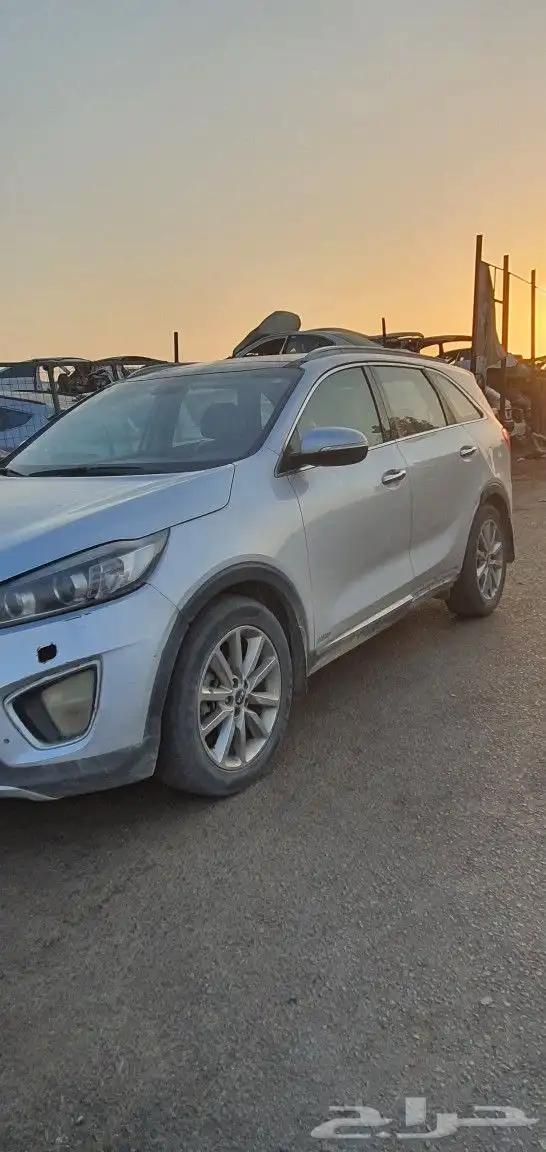 كيا سيرنتو2017 فل كامل تشليح قطع غيار 5