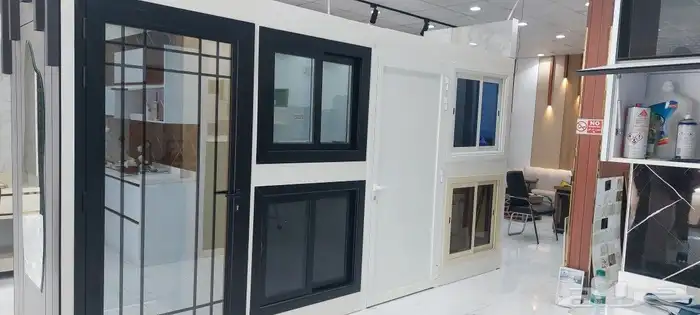شبابيك المنيوم دبل 6