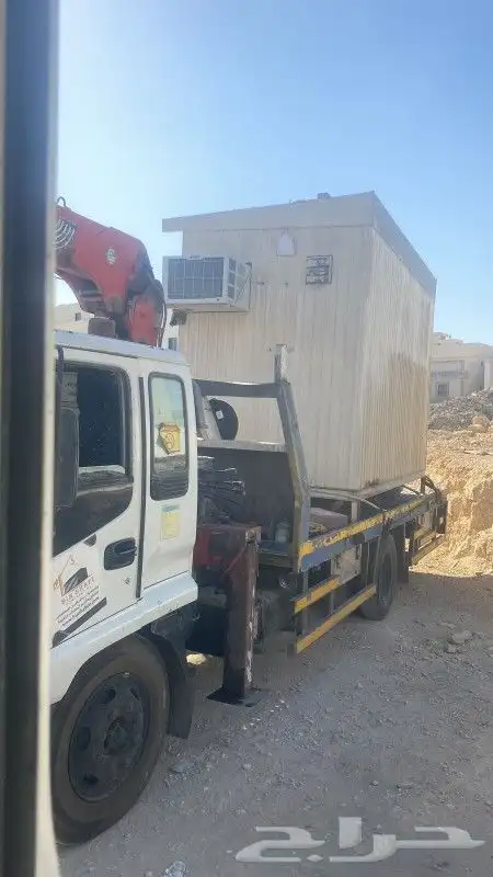 نقل بركسات حاويات كنتينر كرفان مولدات مكاين خزان 0