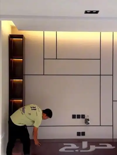 ديكورات داخليه تنسيق مداخل خلفيات شاشه ارضياة باركيه خشب 8