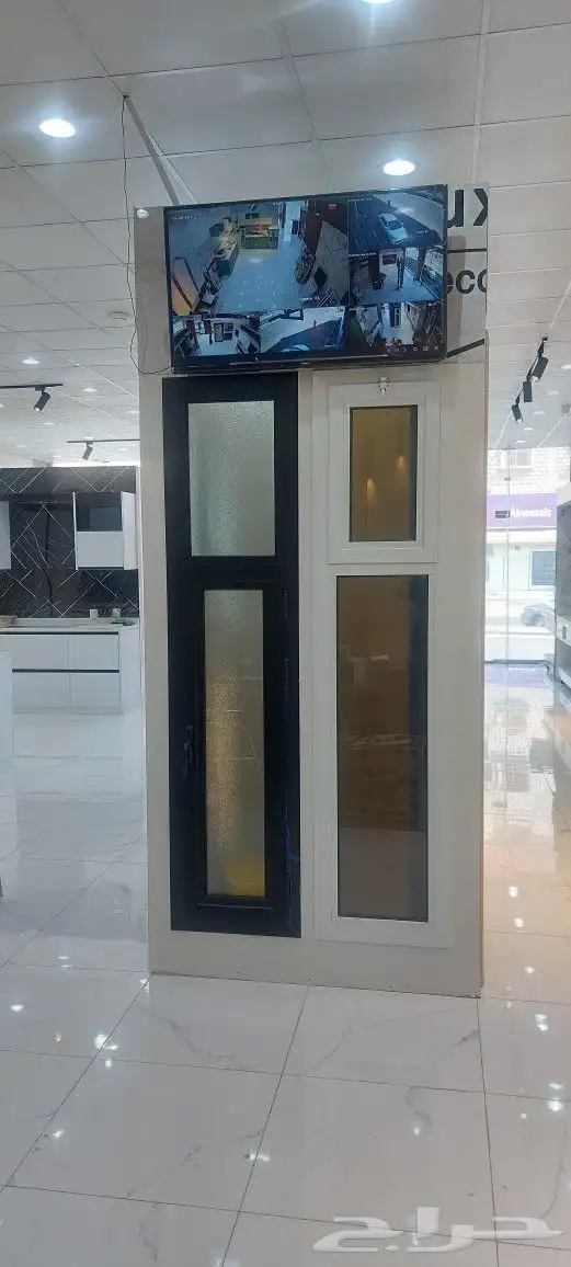 شبابيك المنيوم دبل 7