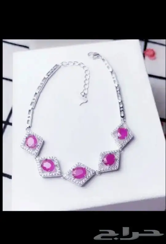 سوار روبي زامبيا طبيعي 0