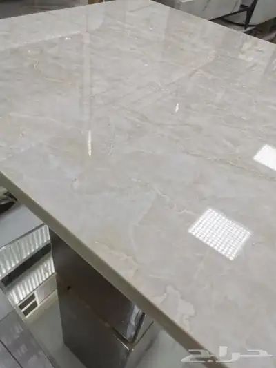 طاولات زوايه بديل الرخام 60 60 60 3