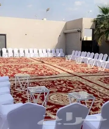تاجير كراسي طاولات طاوله قزاز طاوله خشب كراسي ملكي زل ملكي 6