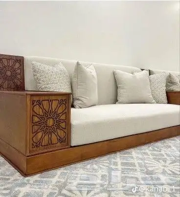 مفروشات الرياض  تفصيل جميع انواع الكنب والجلسات الارضي والست 1