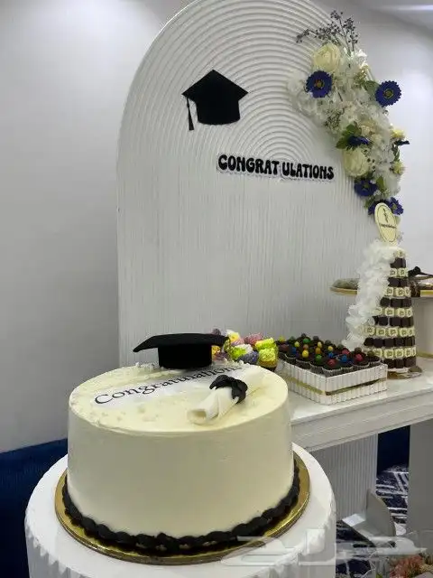 كيكة تخرج 10 انش 2