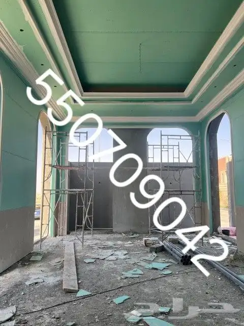 جبس بورد دهانات شيبور ديكورات فوم بديل حجر خشب رخام 18