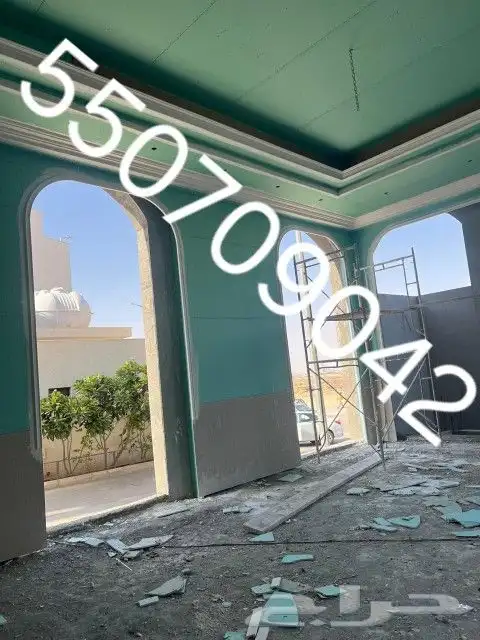 جبس بورد دهانات شيبور ديكورات فوم بديل حجر خشب رخام 13