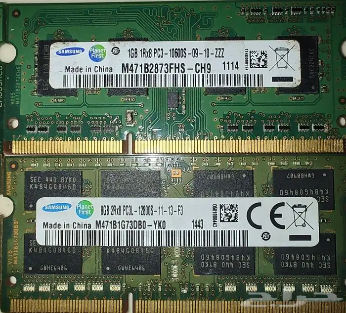 للبيع رام لابتوب 1