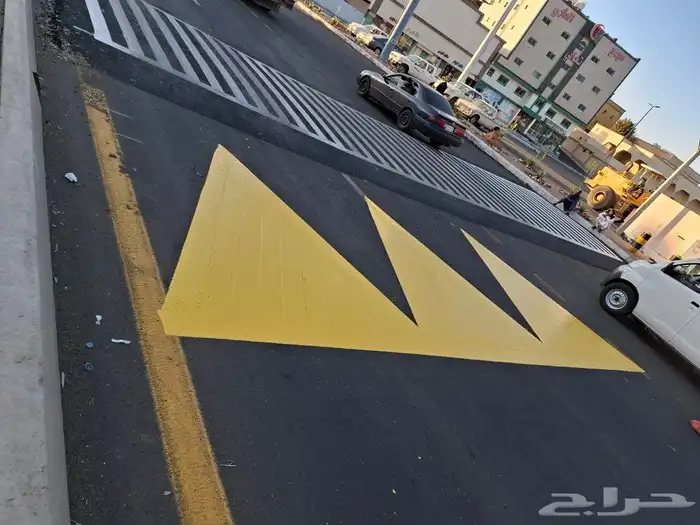 أعمال تخطيط الطرق 7