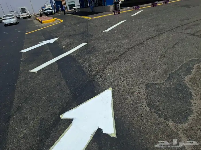 أعمال تخطيط الطرق 2