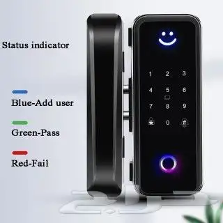 اقفال الابواب الزجاجية GL 1