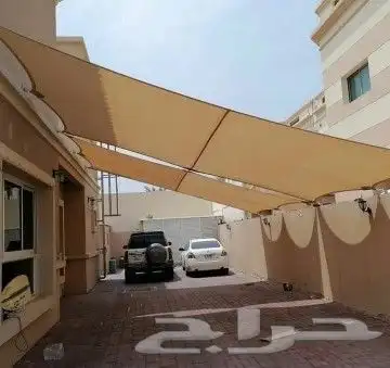 مظلات شد إنشائي مظلات ممرات مظلات ارتداد بيوت شعر سواتر 4