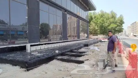 انتر لوك وأرصفه و تشجير و أعمال المسطحات 3