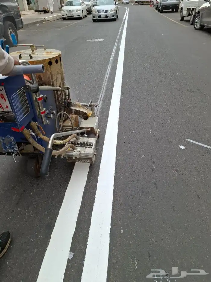 أعمال تخطيط الطرق 4