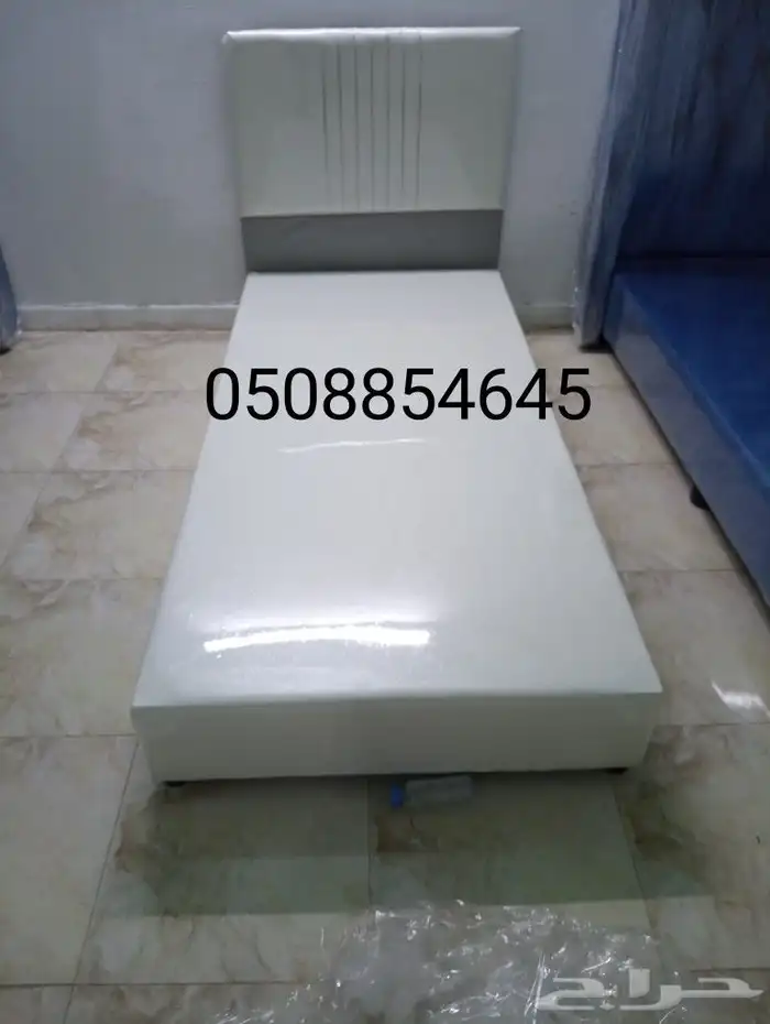 سراير بكس خشب نفر ونفر ونص وبطانيات ومفارش 2