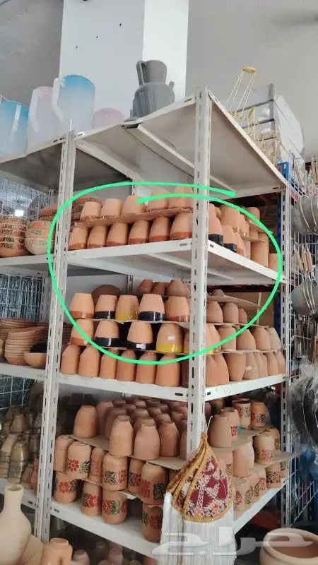 كاسات فخار حق شاهي وفي حق مويه 35