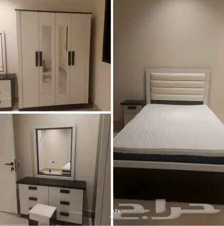 غرف نوم جاهز وسرير ودلاب جاهز 9