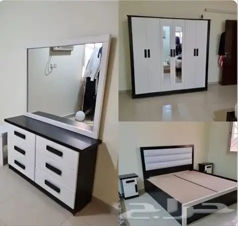 غرف نوم جاهز وسرير ودلاب جاهز 4