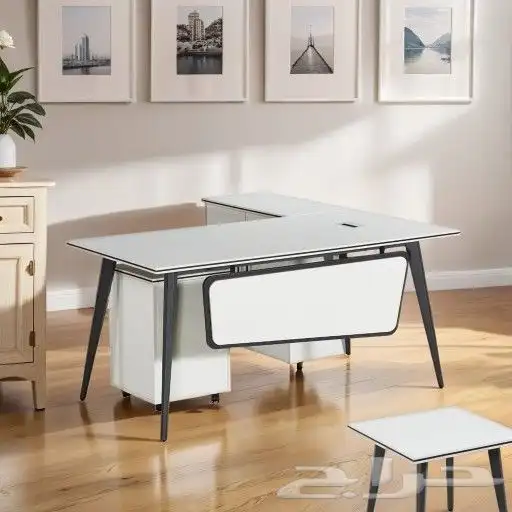 جديد اثاث مكاتب طقم فاخر مقاس وسط وكبير كل الوان متوفر 4