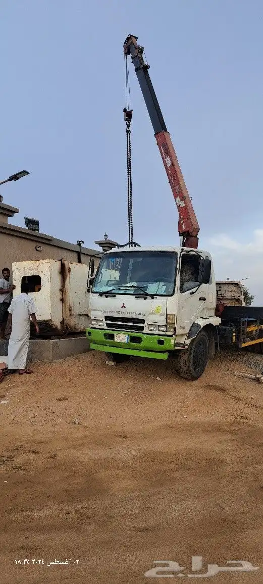 سطحه ونش كرين بوم ترك للإيجار 2