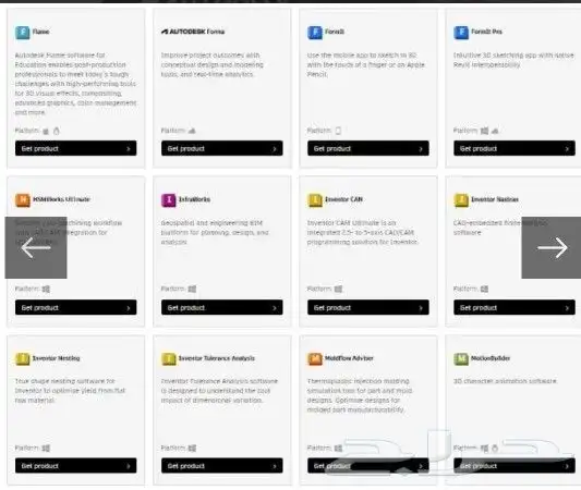 اشتراك اوتوديسك اوتوكاد ريفيت ثري دي ماكس وغيرها 7