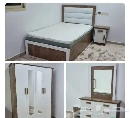 غرف نوم جاهز وسرير ودلاب جاهز 8
