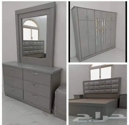 غرف نوم جاهز وسرير ودلاب جاهز 0