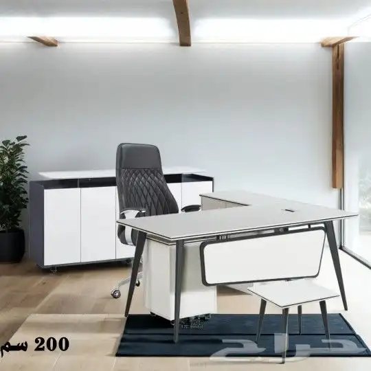 جديد اثاث مكاتب طقم فاخر مقاس وسط وكبير كل الوان متوفر 1