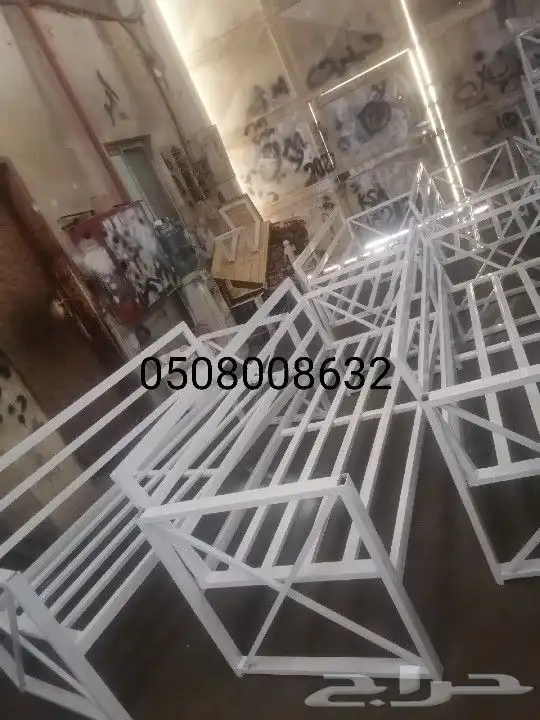 كراسي حديد خارجية جلسات مراكيز احواش استراحات شاليهات كراسي 8