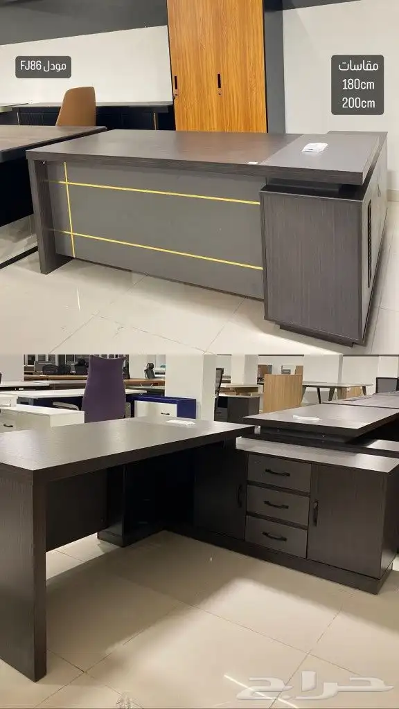 جديد اثاث مكاتب طقم فاخر مقاس وسط وكبير كل الوان متوفر 21