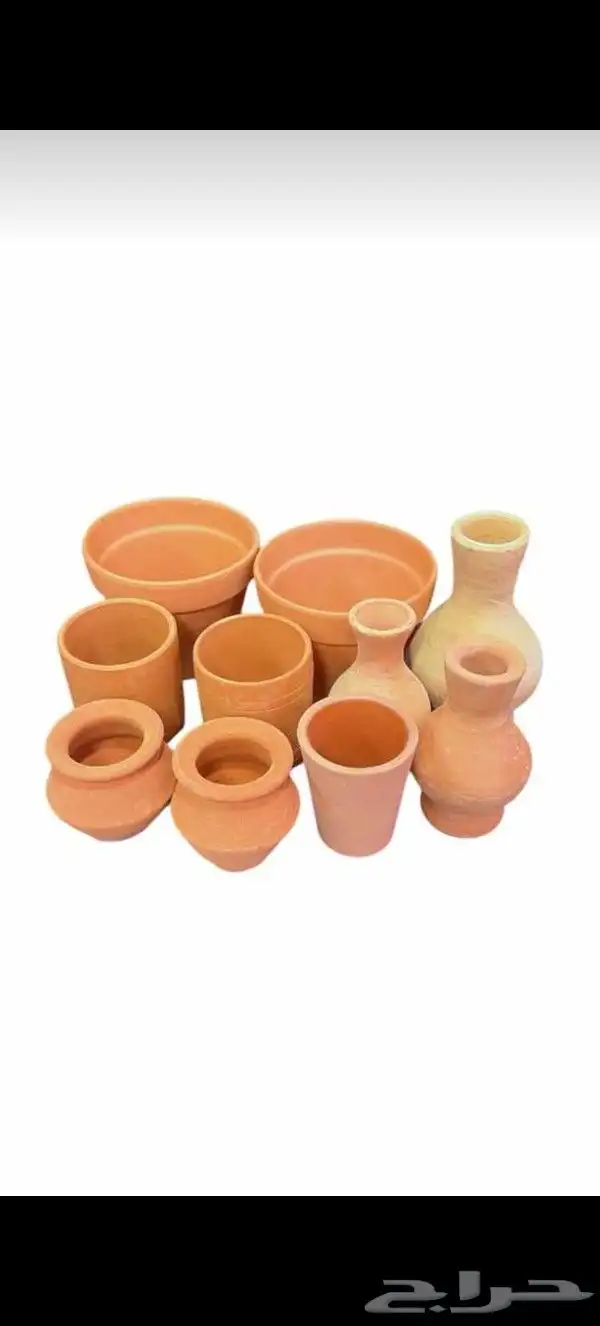 كاسات فخار حق شاهي وفي حق مويه 30
