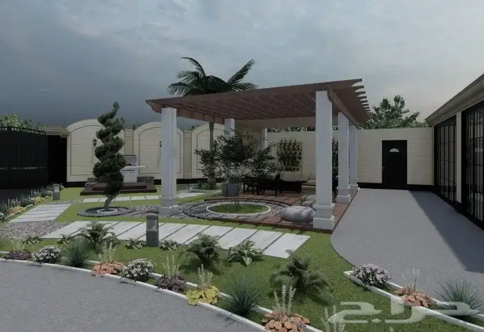 تصميم حدائق landscape تنسيق حديقة تصاميم حدائق 5