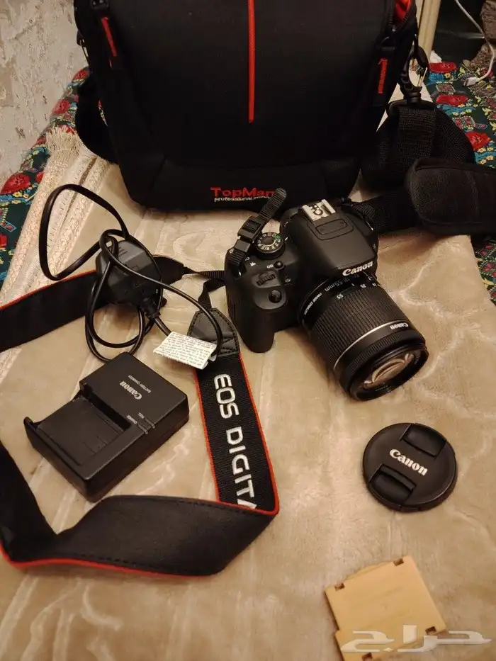 كاميرا 700d نظيفه شبه جديده استعمال مره او مرتين بالكتير 2