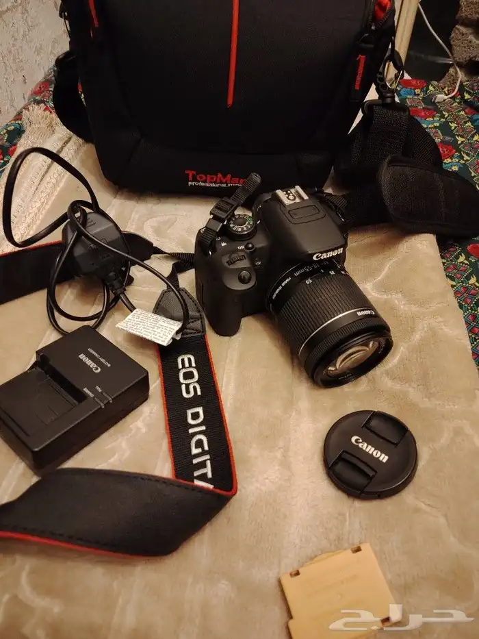 كاميرا 700d نظيفه شبه جديده استعمال مره او مرتين بالكتير 5