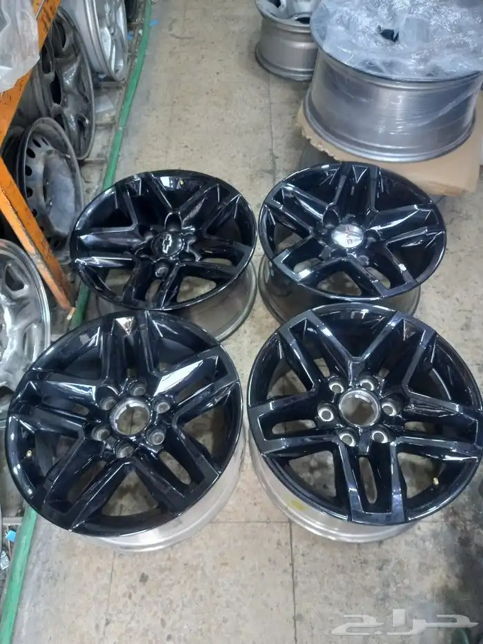 جنوط تاهو Z71 تريل بوس مقاس 18 اصلي وكاله 4
