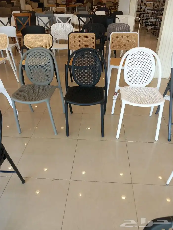 كراسي مطاعم فايبر 9