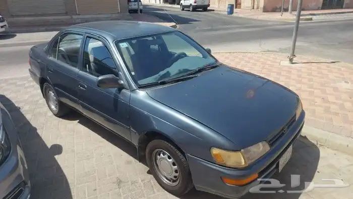 تويوتا كورلا 1993 . جير عادي   اسماره سارية   فحص ساري 2