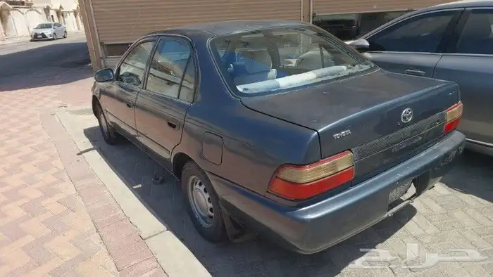 تويوتا كورلا 1993 . جير عادي   اسماره سارية   فحص ساري 5