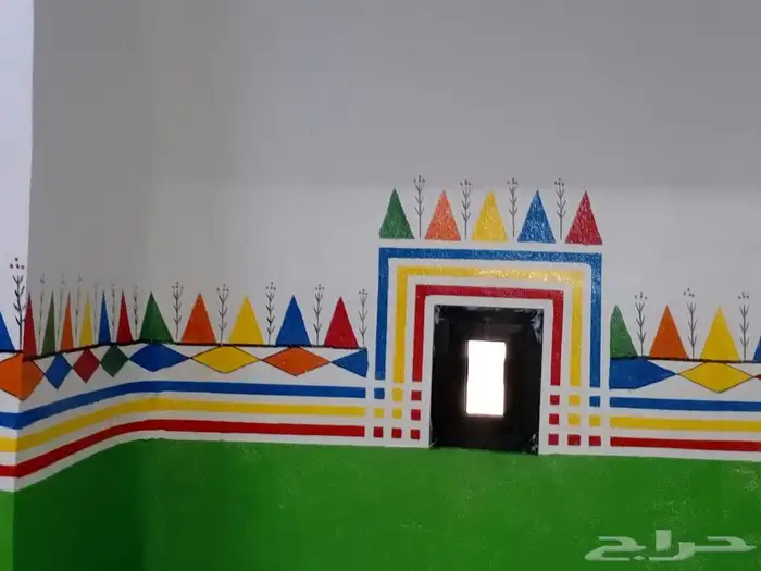 رسم القط العسيري 4