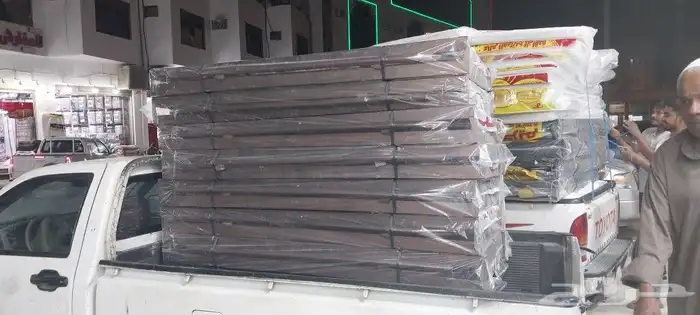 يوجد لدينا جميع انواع الدواليب والكمندينات والبطانيات والمرا 4