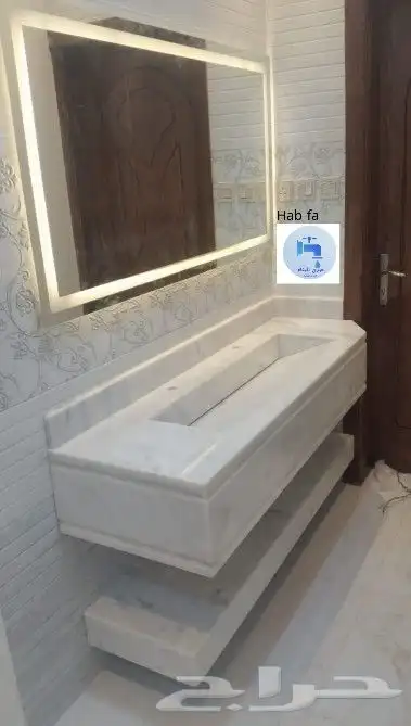 مغسلة رخام تفصيل 0