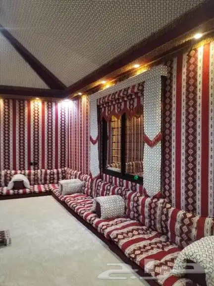 بيوت شعر ملكيه ومجالس تراثيه 7