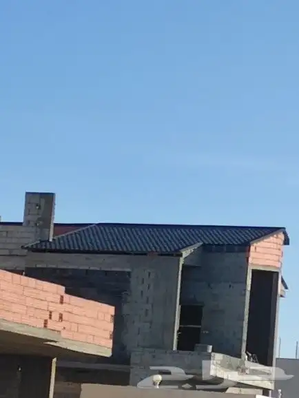 قرميد معدني مع العوازل وقرميد فخار اقل تكلفه مع جوده عاليه 7