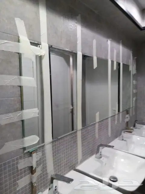 زجاج سكوريت 12مل مع سرعه في التركيب مع شغل مصري ميه بي الميه 3
