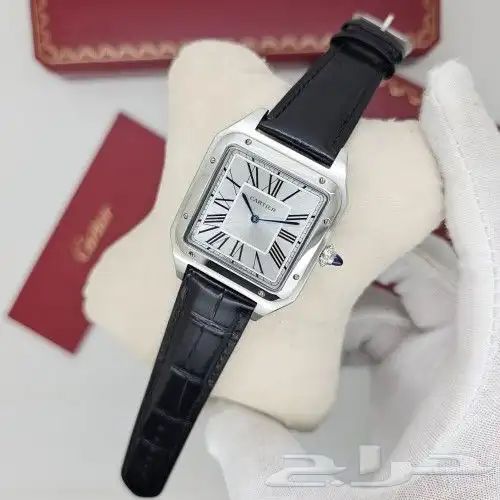 ساعة كارتير سانتوس جلد Cartier 0