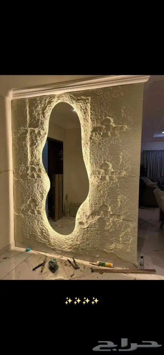 بديل الرخام بديل الخشب فوم مرايات استيل بارتشن مكه 0