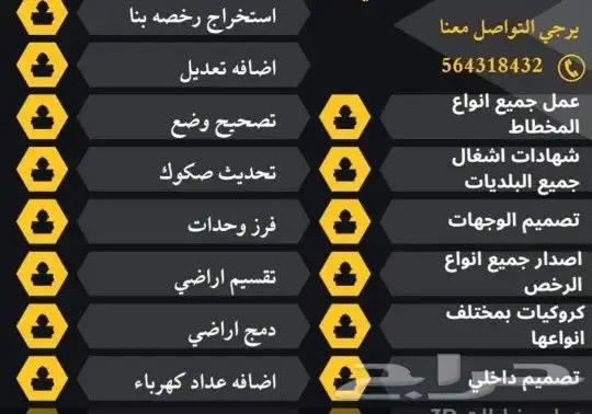 رخص بناء تصحيح وضع فرز وحدات عقاريه 4