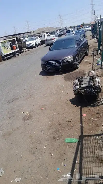 تشليح قطع غيار سياره اودي A8موديل 2014 0